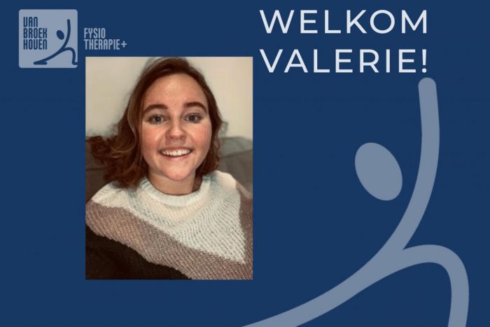 Valerie Welkom bericht Valerie, stagiair Van Broekhoven