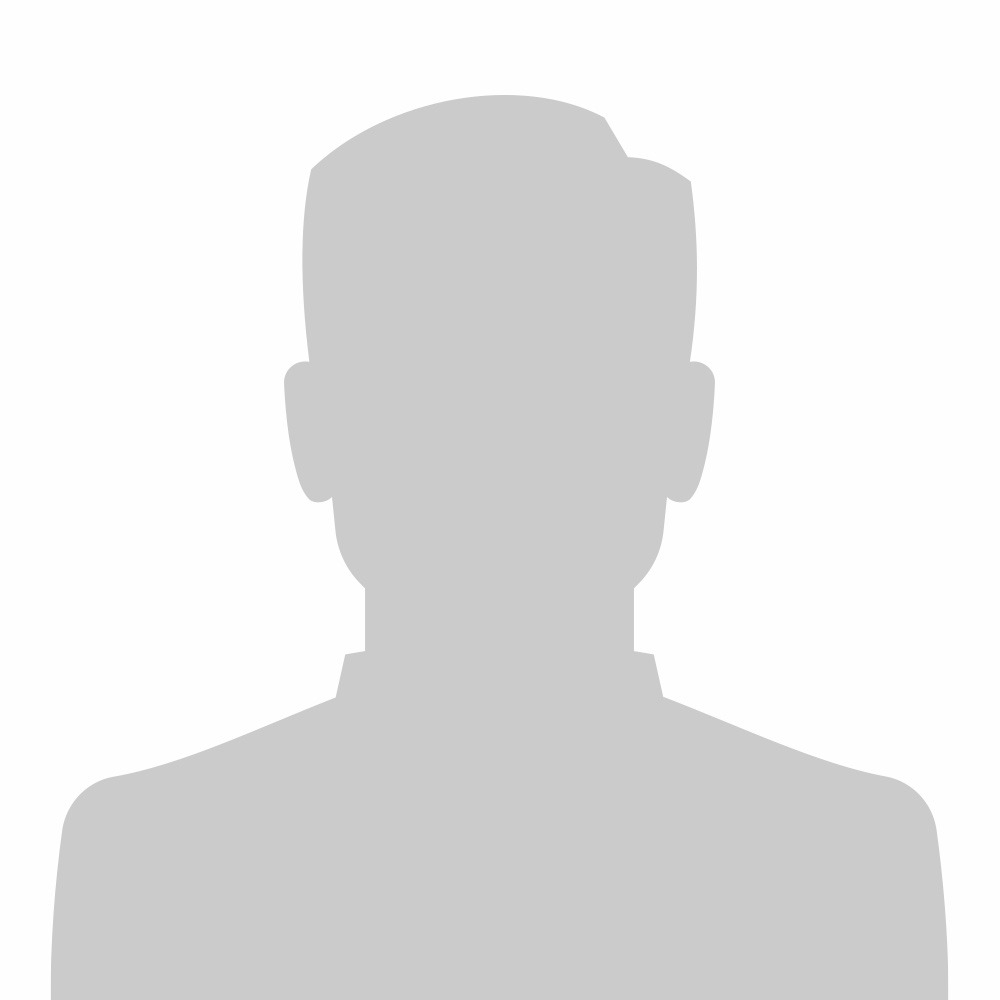 Silhouette van een man in het grijs